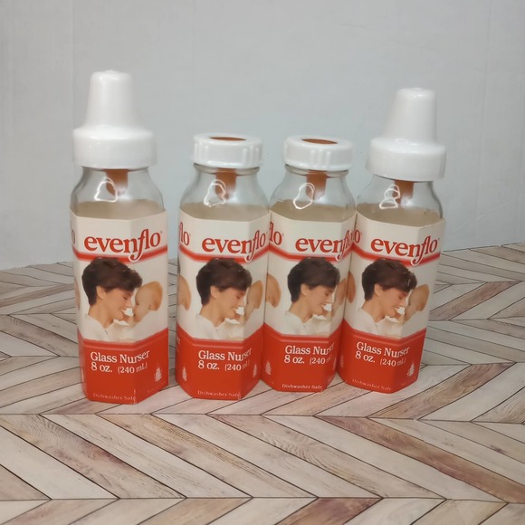 Sears Evenflo Glass Nurser Kit Newborn Baby Essentials with Box Vintage - Picture 6 of 7